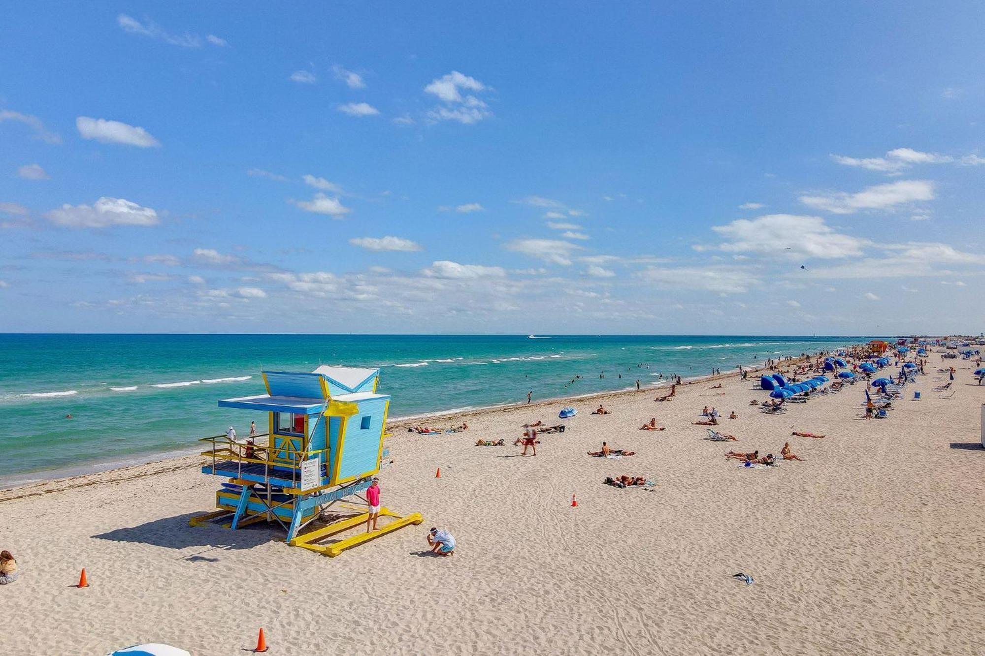 Beachy 1 B/R, W/2 Queen Beds, On Ocean Drive Beach Miami Beach Exterior foto