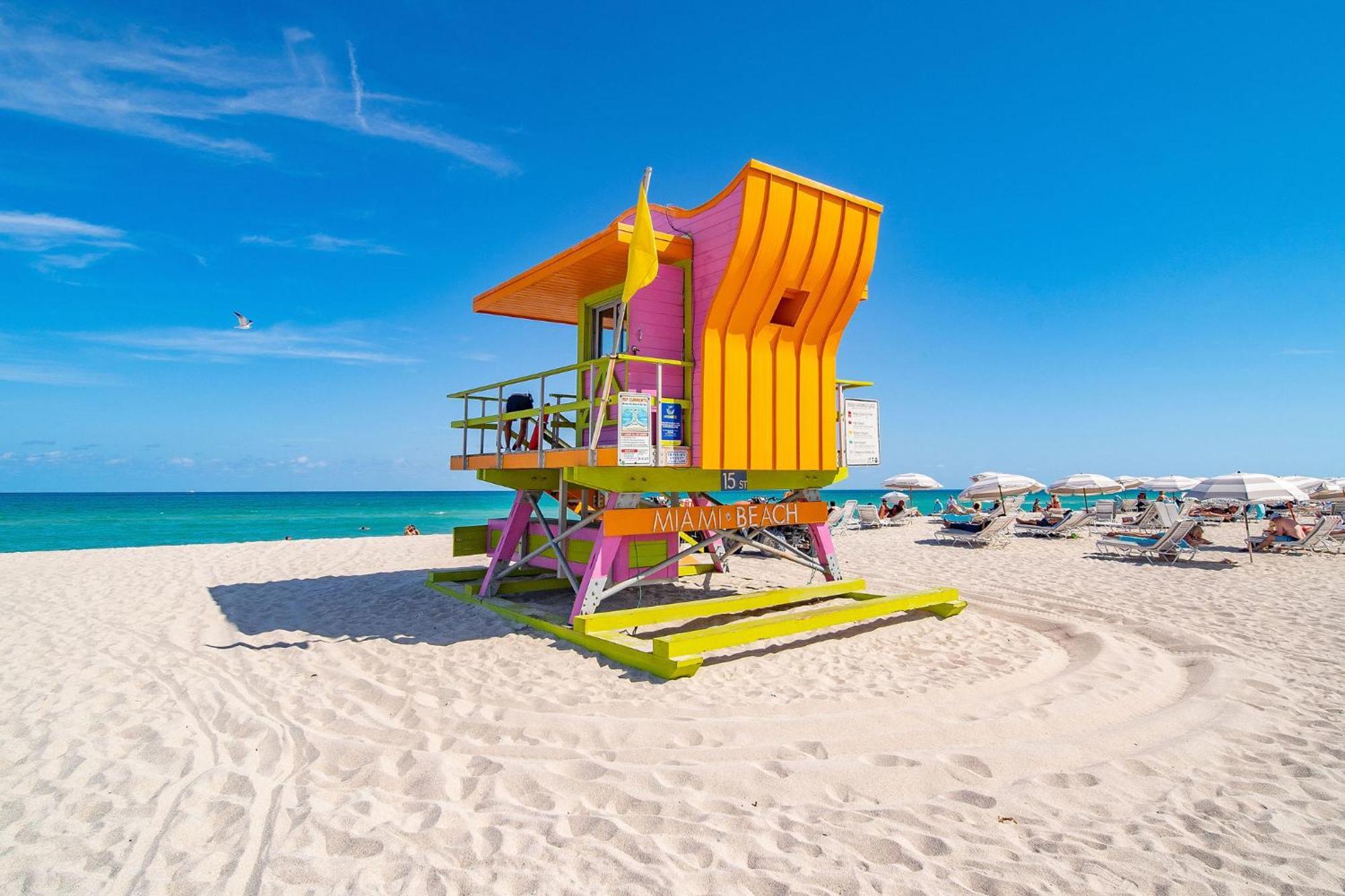 Beachy 1 B/R, W/2 Queen Beds, On Ocean Drive Beach Miami Beach Exterior foto